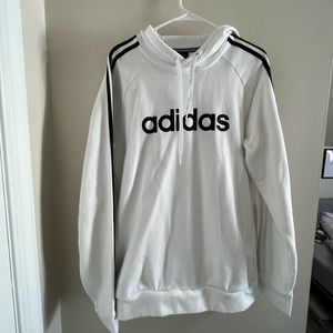 Adidas men hoodie - Size L ( measurements in photos)